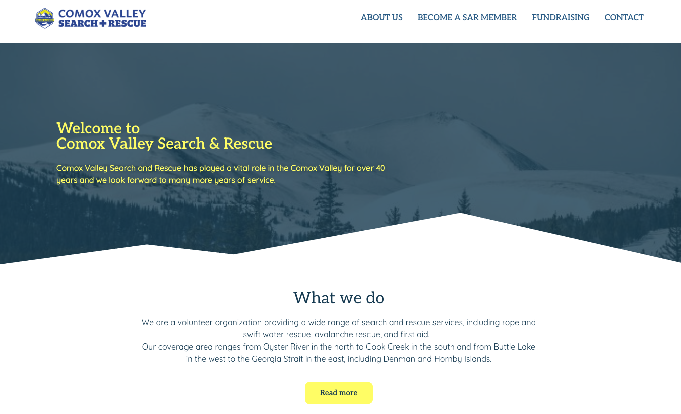 WP website redesigning project
